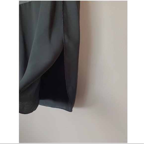 M Boutique| Grey & Black Blouse - Picture 3 of 3